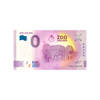 Billet souvenir de zéro euro - Zoo Jihlava - Tchéquie - 2021