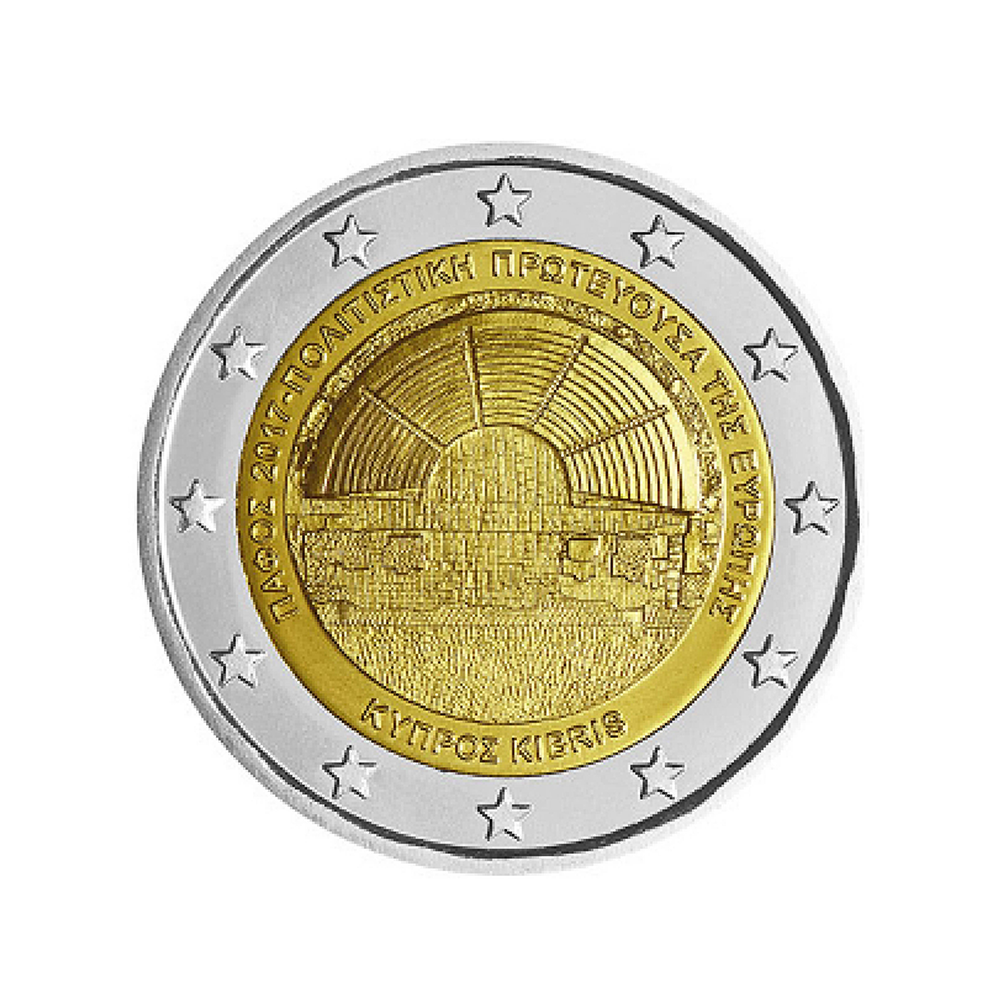Chypre 2017 - 2 Euro Commémorative - Paphos capitale