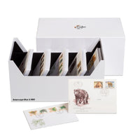 Box intercept L 180 pour sets de monnaies, lettres, documents jusqu'à 180 x 160 mm.