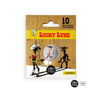 lucky luke mini medaille billy the kid