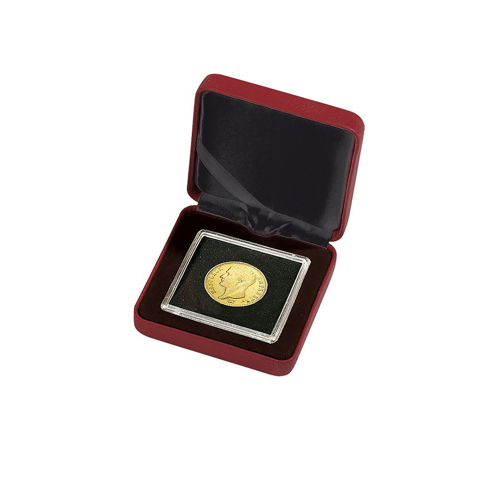 Écrin Rigide Safe 7960 Pour Pièces De Monnaie Jusqu'à 35 Mm - Boîtier Protection 65x70x12 Mm Boîte Rangement Pièce Collection