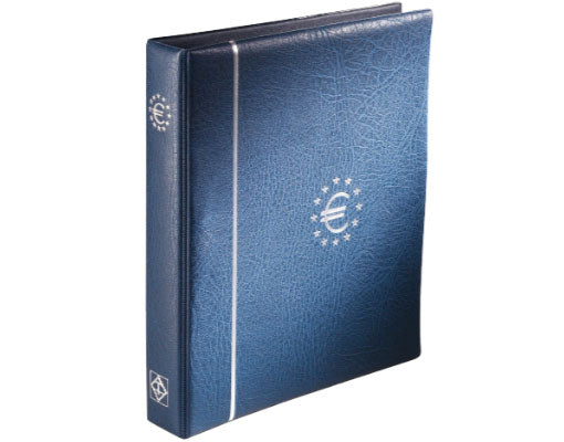 Album numismatique Euros - Format Optima - Bleu