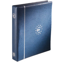 Album numismatique Euros - Format Optima - Bleu