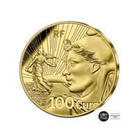 les 20 ans de l'euro or BE 2022