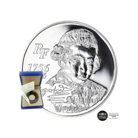 Mozart - 250eme anniversaire de sa naissance - Monnaie de 1/4 € Argent - BU 2006