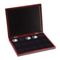 Coffret monnaies pour 15 pièces allemandes de 10€ "air se déplace" en capsules