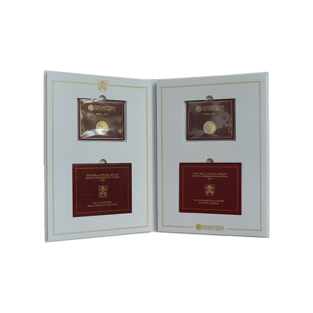 Volume Numismatique - Coffret 2 pièces de 2 Euro Commémorative - BU 2021