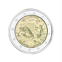 Lituanie 2021 - 2 Euro Commémorative - Réserve de la Biosphère de Žuvintas