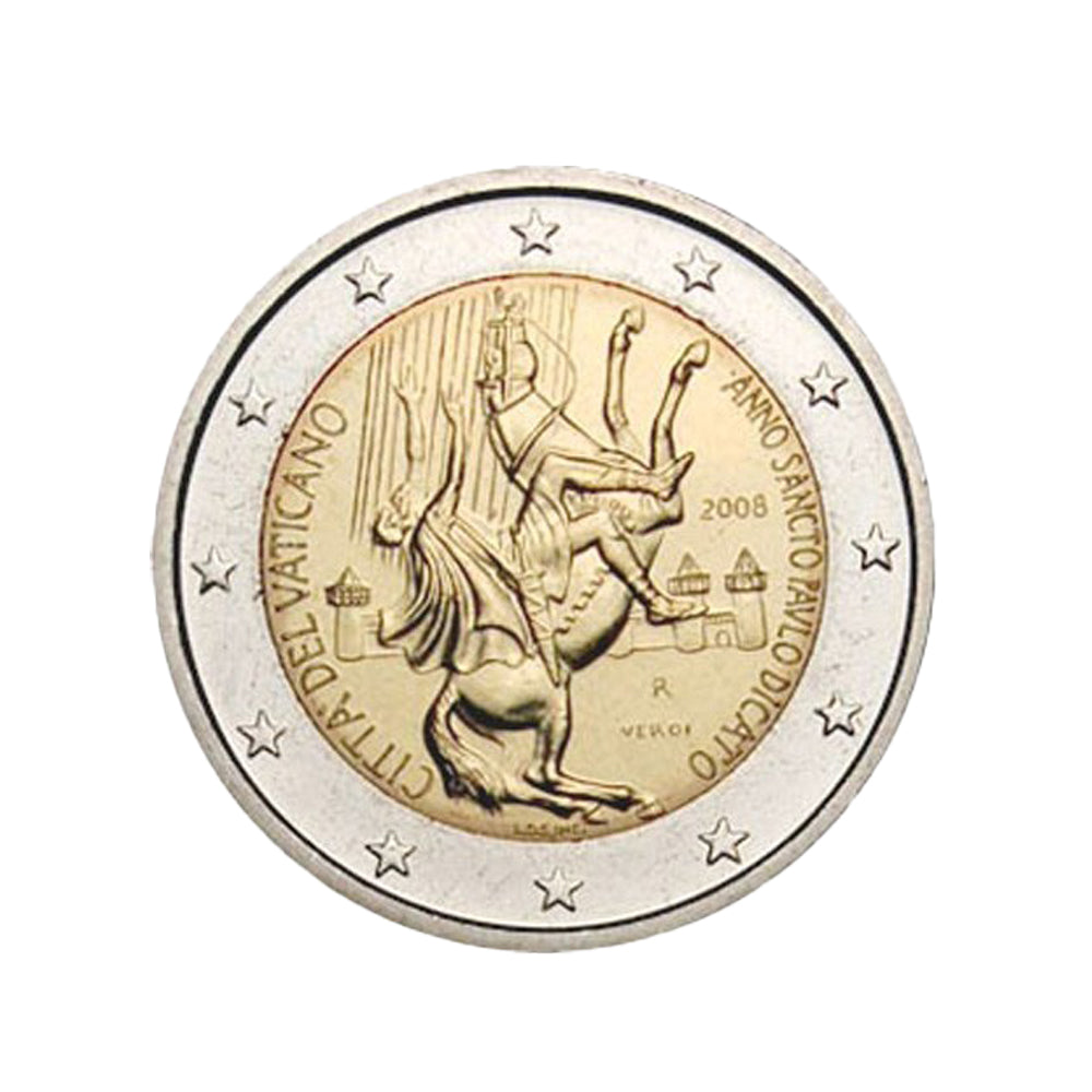 Vatican 2008 - 2 Euro Commémorative - Saint Paul - BU