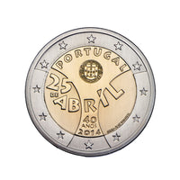 Portugal 2014 - 2 Euro Commémorative - Révolution des Œillets