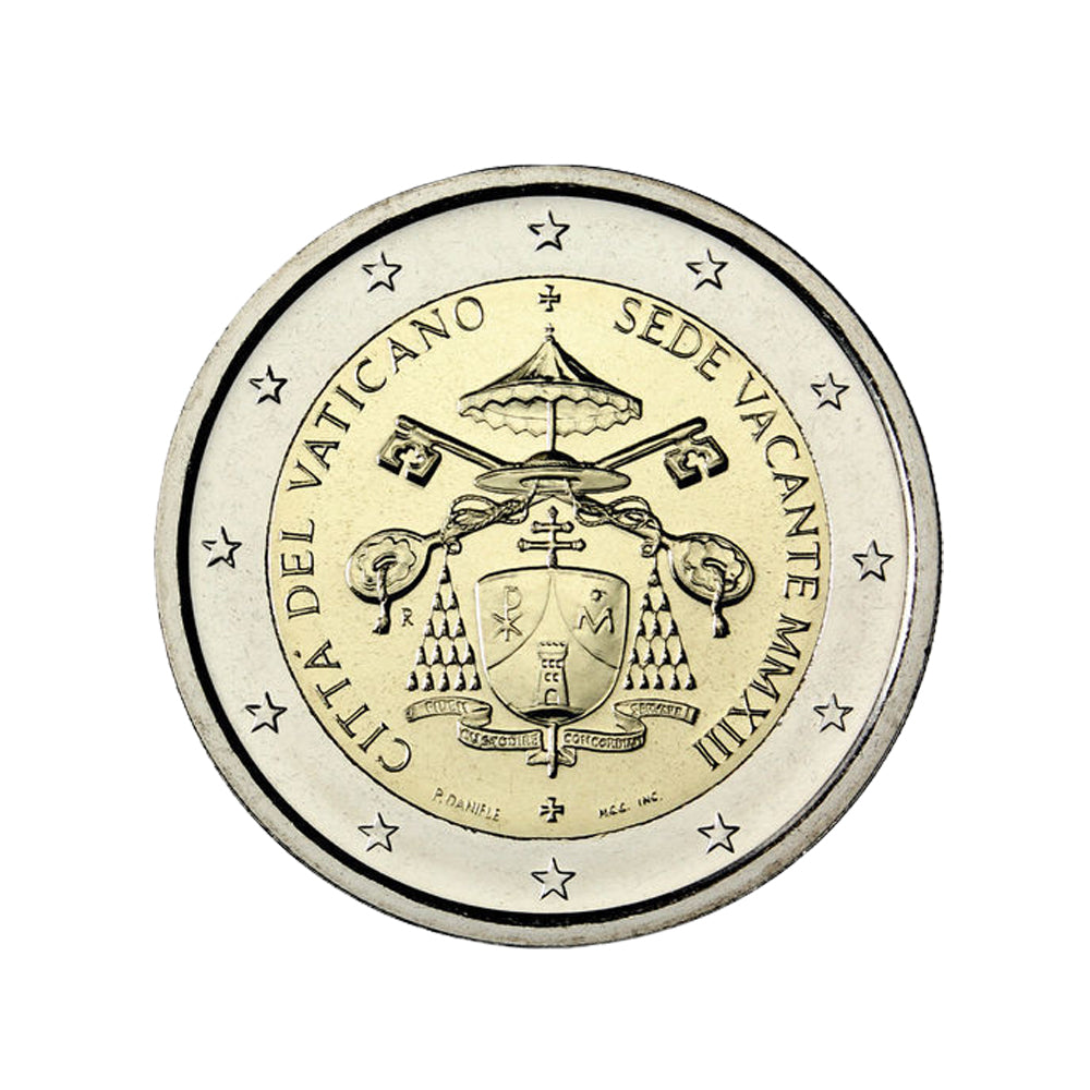 Vatican 2013 - 2 Euro Commémorative - Siège vacant - BU