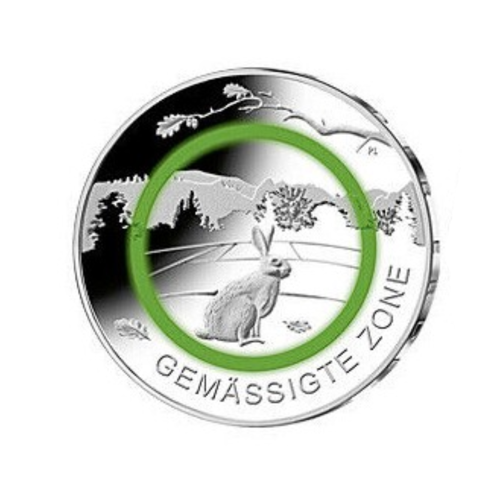 Allemagne 2019 - 5 Euro Commémorative - Zone tempérée - Lot des 5 ateliers