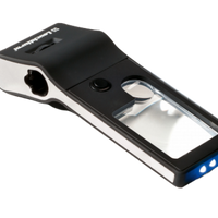 LOUPE DE POCHE "6 EN 1", GROSSIT 15X AVEC ÉCLAIRAGE - pieces-et-monnaies.com