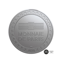 Médaille de Remerciement - Métal couleur Argent