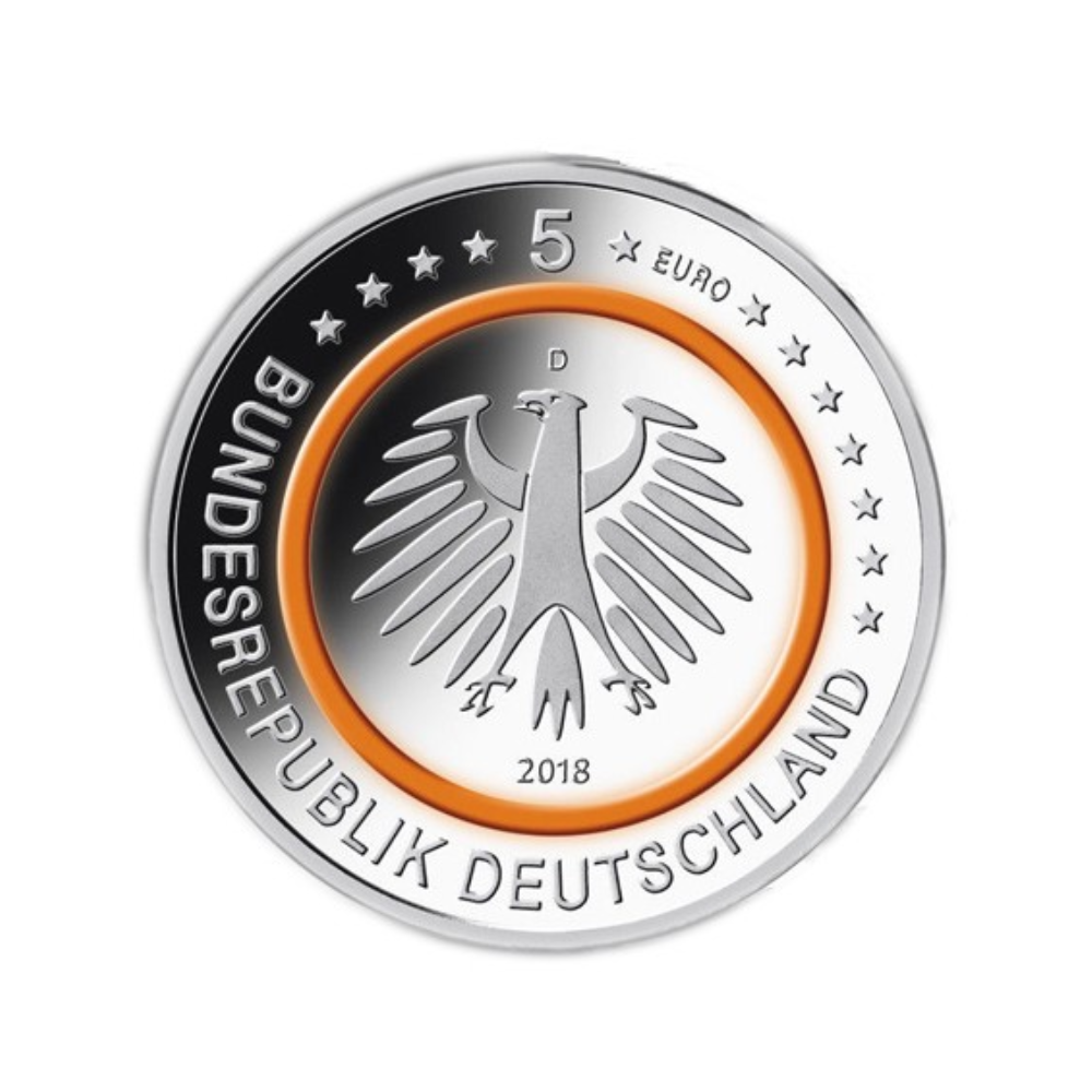Allemagne 2018 - 5 Euro Commémorative - Zone subtropicale