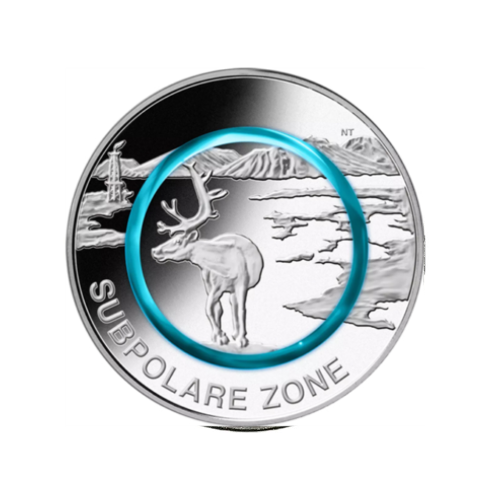Allemagne 2020 - 5 Euro Commémorative - Zone subpolaire - Lot des 5 ateliers