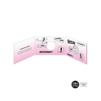 Le Schtroumpf amoureux - Monnaie de 50 Euro Argent colorisée - 2020