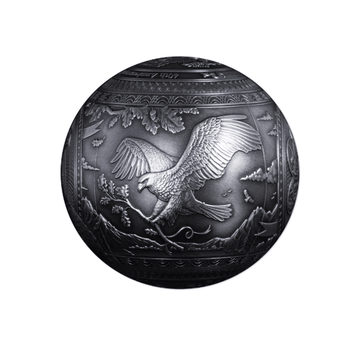 40ème anniversaire de l'Aigle Américain - Monnaie de 1 kilos Argent - 2026