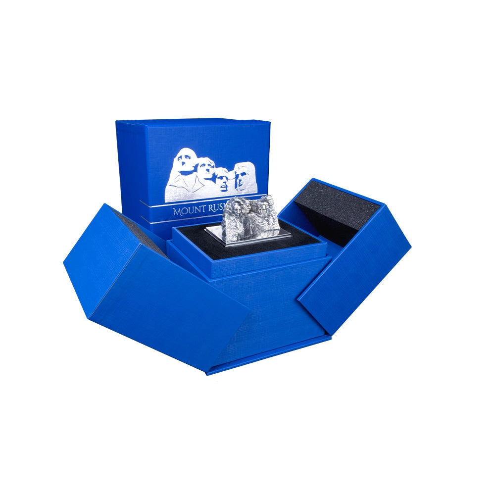 Mont Rushmore - Monnaie de 10 Dollars Argent - Antique Finish 2026