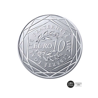 Auvergner - Monnaie de 10 Euros Commémorative Argent - 2011