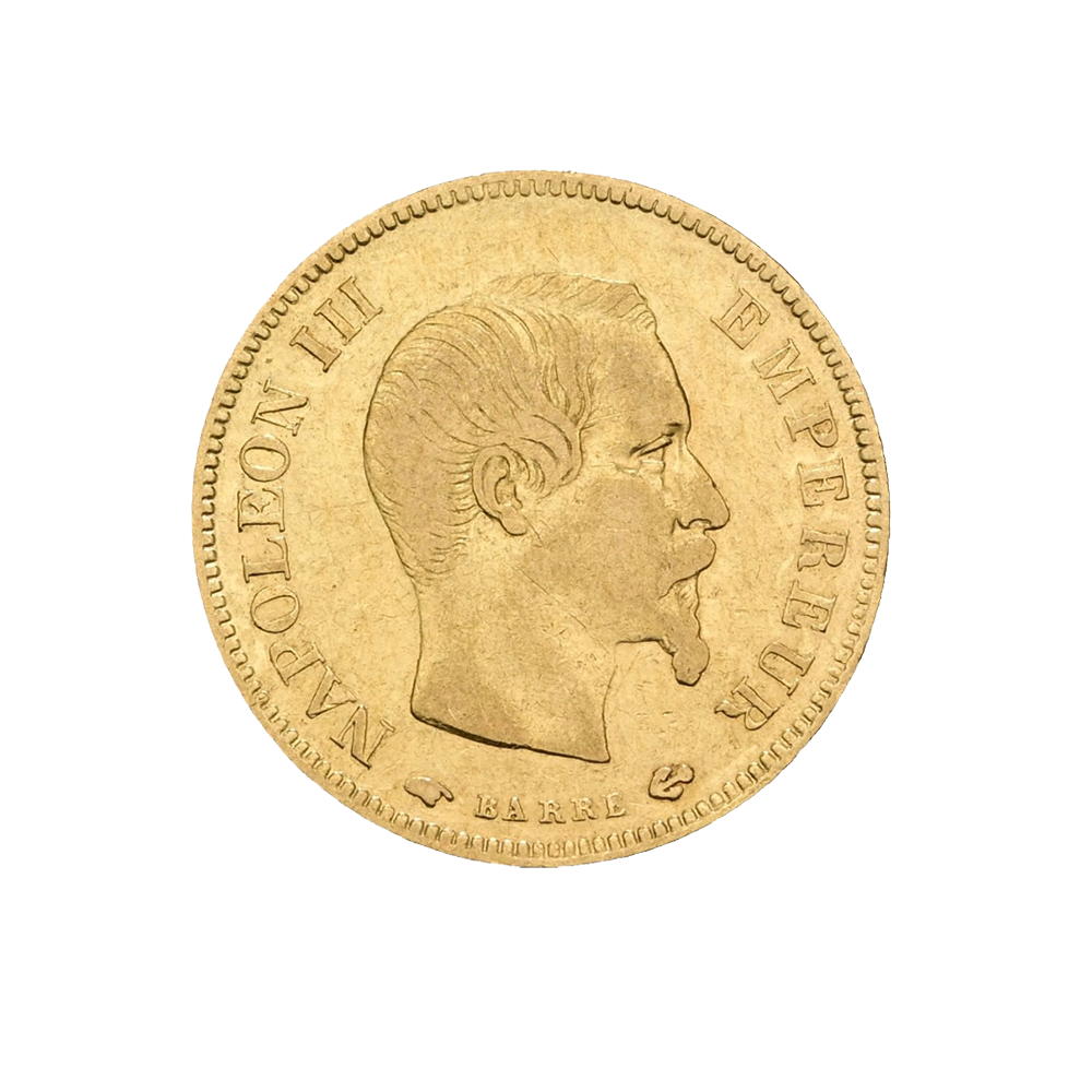 10 Francs - Napoléon III - Tête Nue - France - 1855-1860