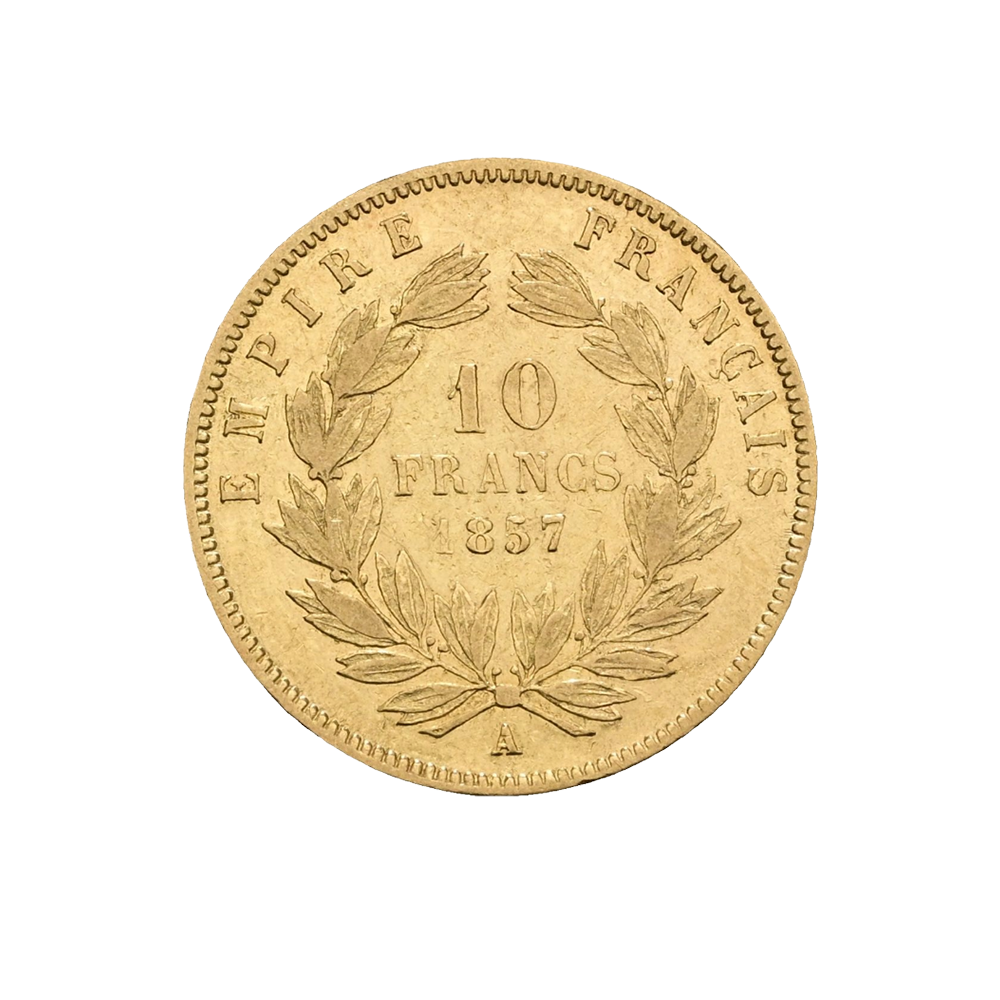 10 Francs - Napoléon III - Tête Nue - France - 1855-1860