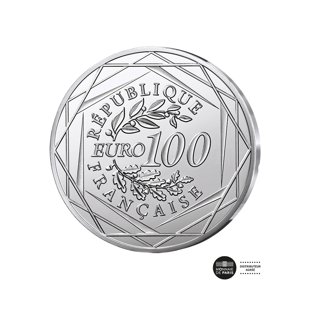 Thomas Pesquet - Monnaie de 100€ Argent - 2025