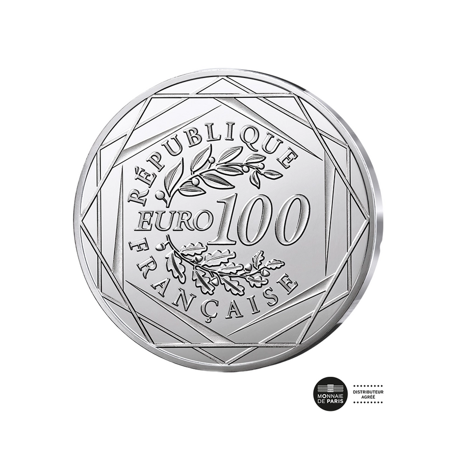 Thomas Pesquet - Monnaie de 100€ Argent - 2025