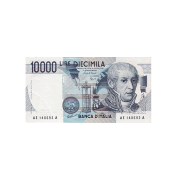 Italie - Billet de 10 000 Lires - Volta - 1984-1998