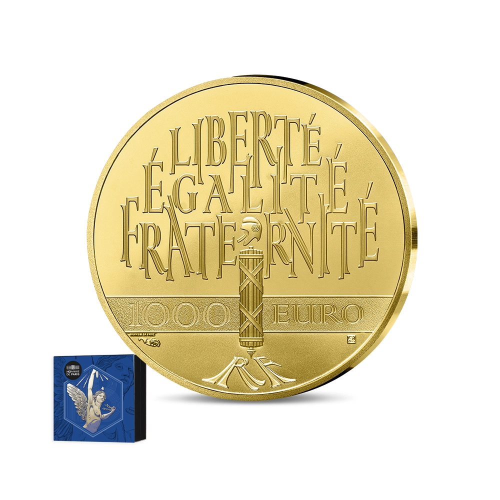 Le Génie Français 2026 - Le Génie de la Liberté - Monnaie de 1 000 Euros - BU