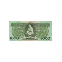 Hongrie - Billet de 1000 Forints - 1992-1996