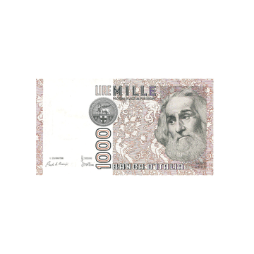Italie - Billet de 1000 Lires - Marco Polo - 1982-1988