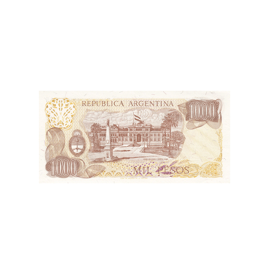 Argentine - Billet de 1000 Pesos - 1976-1983