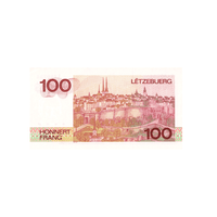 Luxembourg - Billet de 100 Francs - 1980-1986