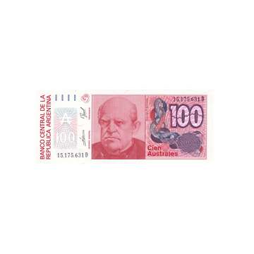 Argentine - Billet de 100 Australes - 1985-1990