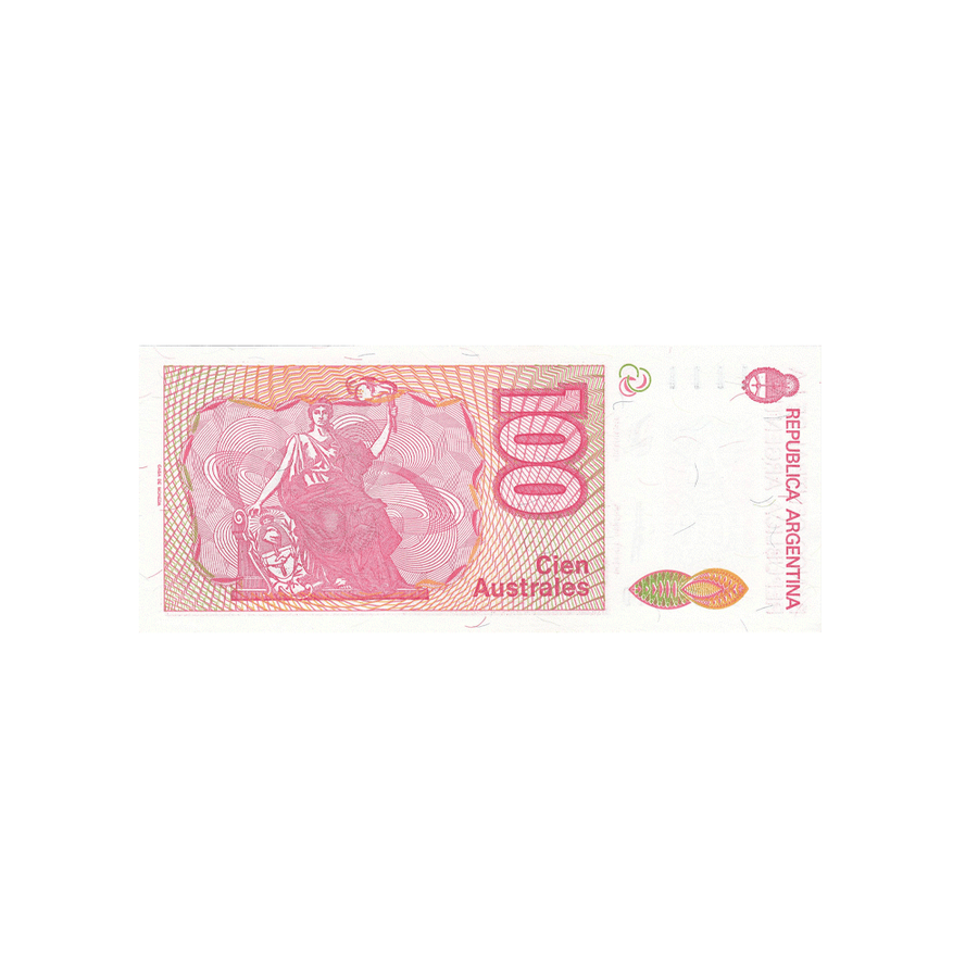Argentine - Billet de 100 Australes - 1985-1990