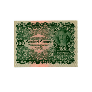 Autriche - Billet de 100 Couronnes - 1922