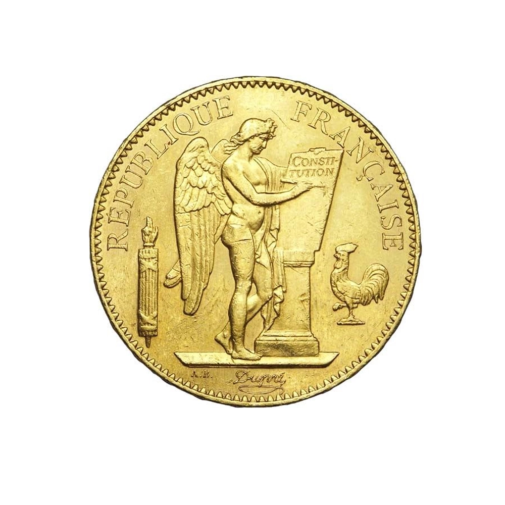 100 Francs - Génie de la IIIème république - France - 1878-1906