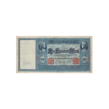 Allemagne - Billet de 100 Mark - 1908 - 1910