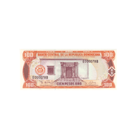 République Dominicaine - Billet de 100 Pesos d'Or - 1997-1998