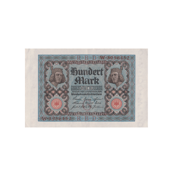 Allemagne - Billet de 100 Reichsmark - 1920