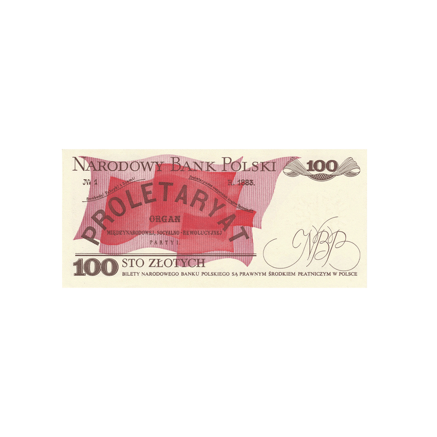 Pologne - Billet Zlotych - 1975-1988