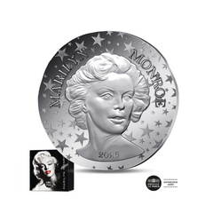 Femme du Monde - Marilyn Monroe - Monnaie de 10 Euros Argent - BE 2026