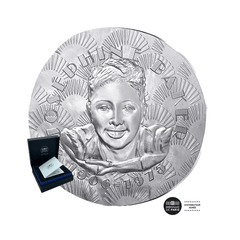⁣⁢Joséphine Baker - Moneta 10€ Srebro - Proof 2025⁤⁣