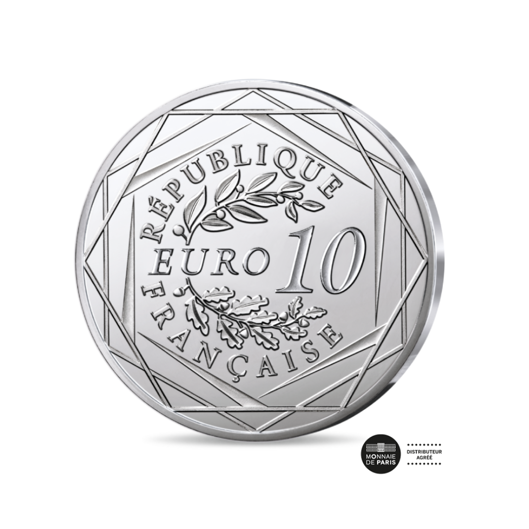 Notre-Dame de Paris - Monnaie de 10€ Argent - 2025