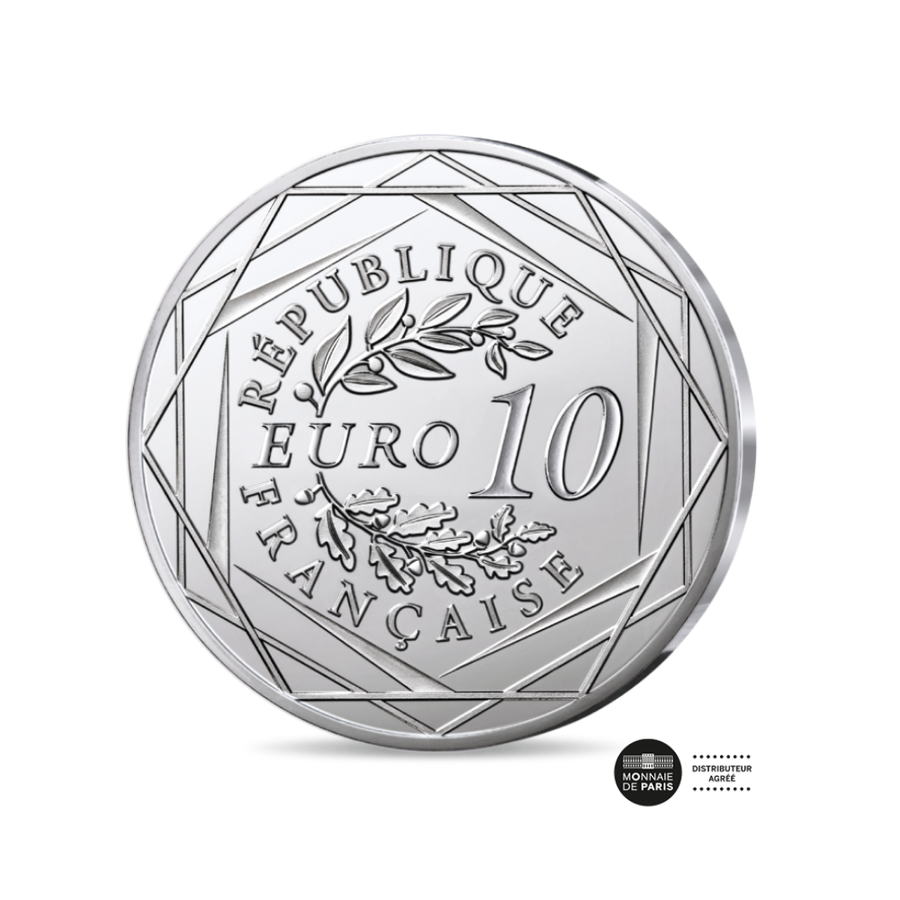 Notre-Dame de Paris - Monnaie de 10€ Argent - 2025