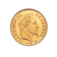 10 Francs - Napoléon III - Tête Laurée - France - 1861-1868