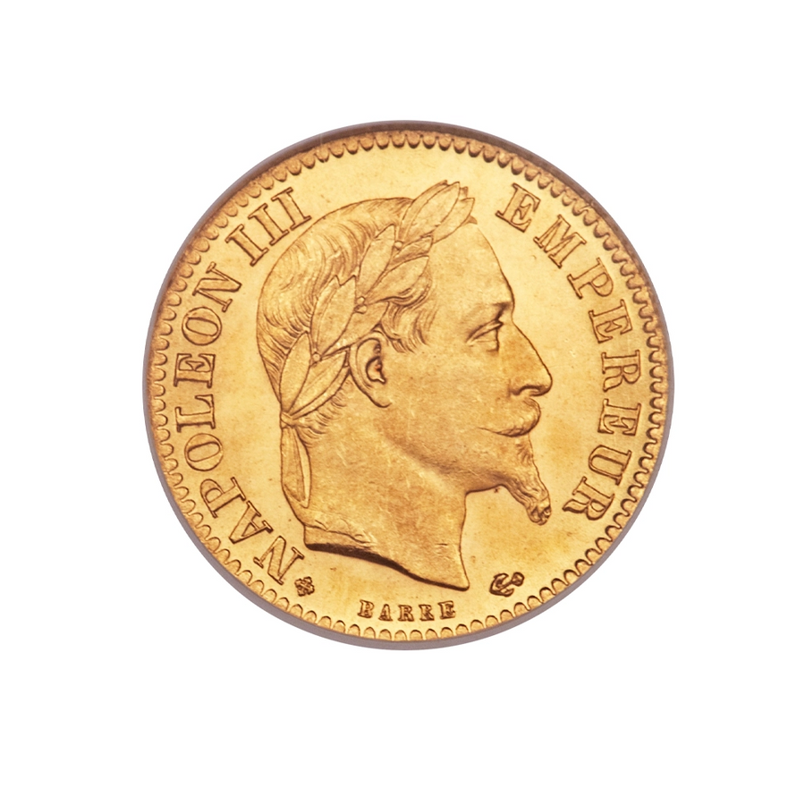 10 Francs - Napoléon III - Tête Laurée - France - 1861-1868