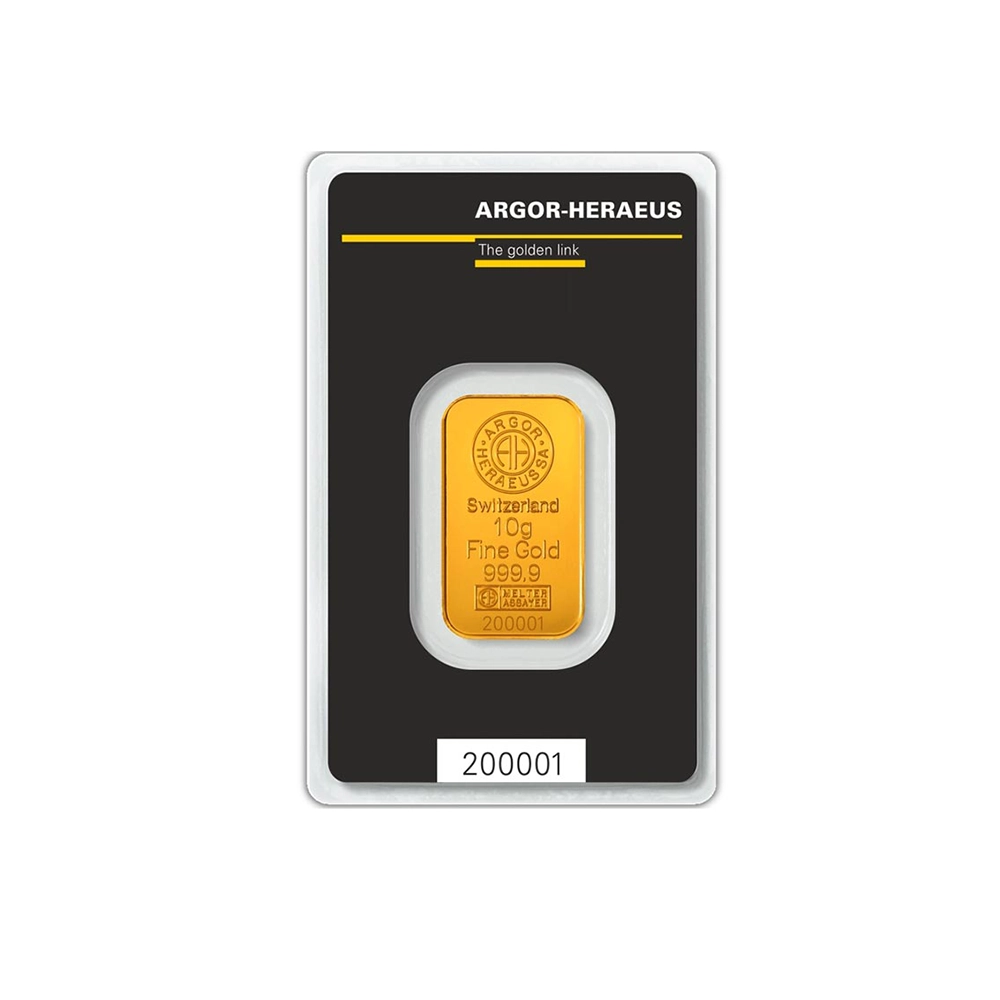 Lingotin d'Or - 10 Grammes - 999‰