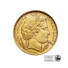 ⁣⁢10 Φράγκα - Cérès - II Δημοκρατία - Γαλλία - 1850-1851⁤⁣
